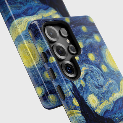 Barky Night (Basset Hound) Design Phone Case for Galaxy S series Phones