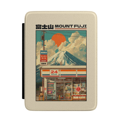 Fuji Golden Hour – Retro Anime Kindle Case