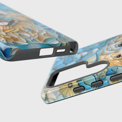 Golden Layers Design Phone Case for Galaxy S series Phones