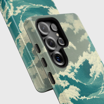 The Great Swell – Ukiyo-e Wave Design Phone Case for Galaxy S series Phones