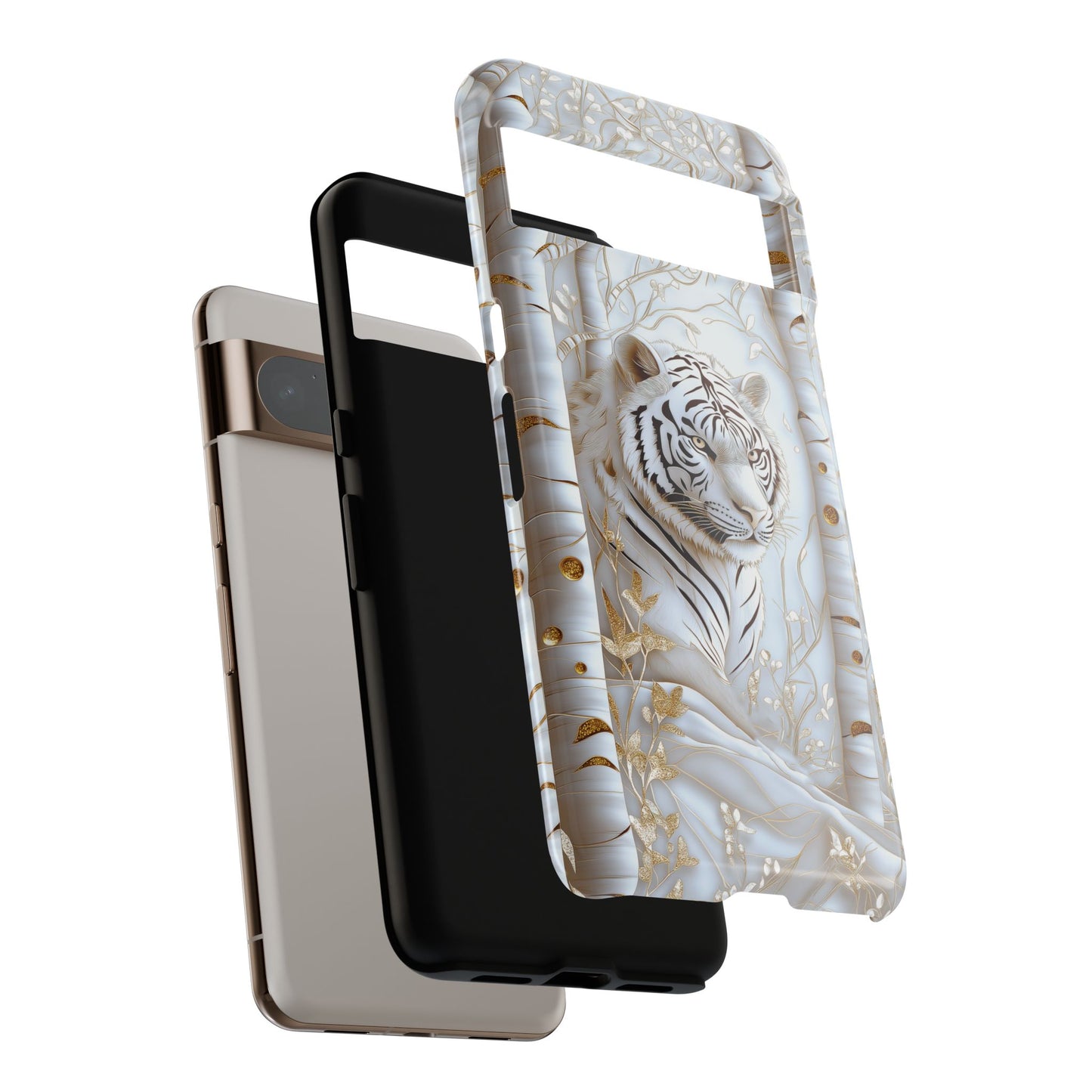 White Tiger Design Google Pixel Phone Case