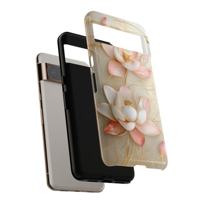 Elegant Lotus Design Phone Case for Google Pixel