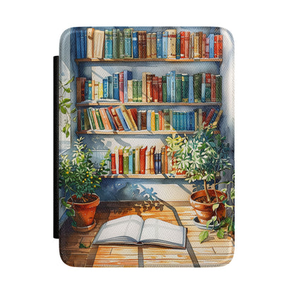 The Sunlit Library – Watercolor Kindle Case
