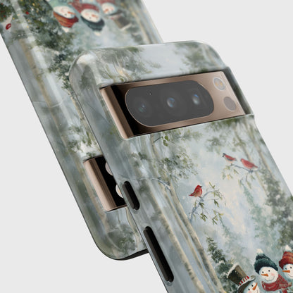 Frosty Friends Design Phone Case for Google Pixel