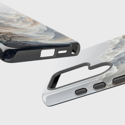 The Sweeping Valley – Sculptural Mountain Design Phone Case for Galaxy S series Phones