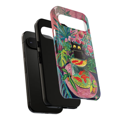 The Fauvist Feline – Fine Art Parody Phone Case for Google Pixel