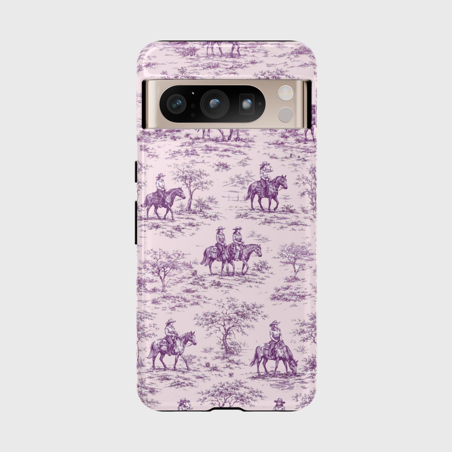 Toile de Cowgirl Design Phone Case for Google Pixel