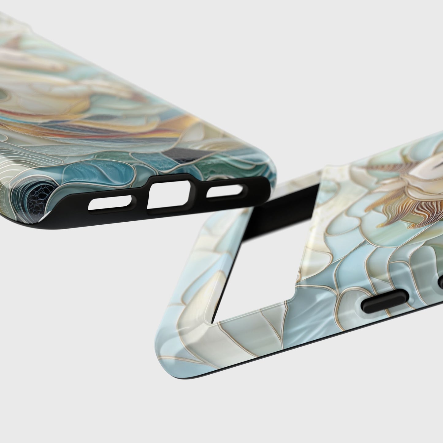 Cute Unicorn Stained Glass Design Phone Case for Google Pixel