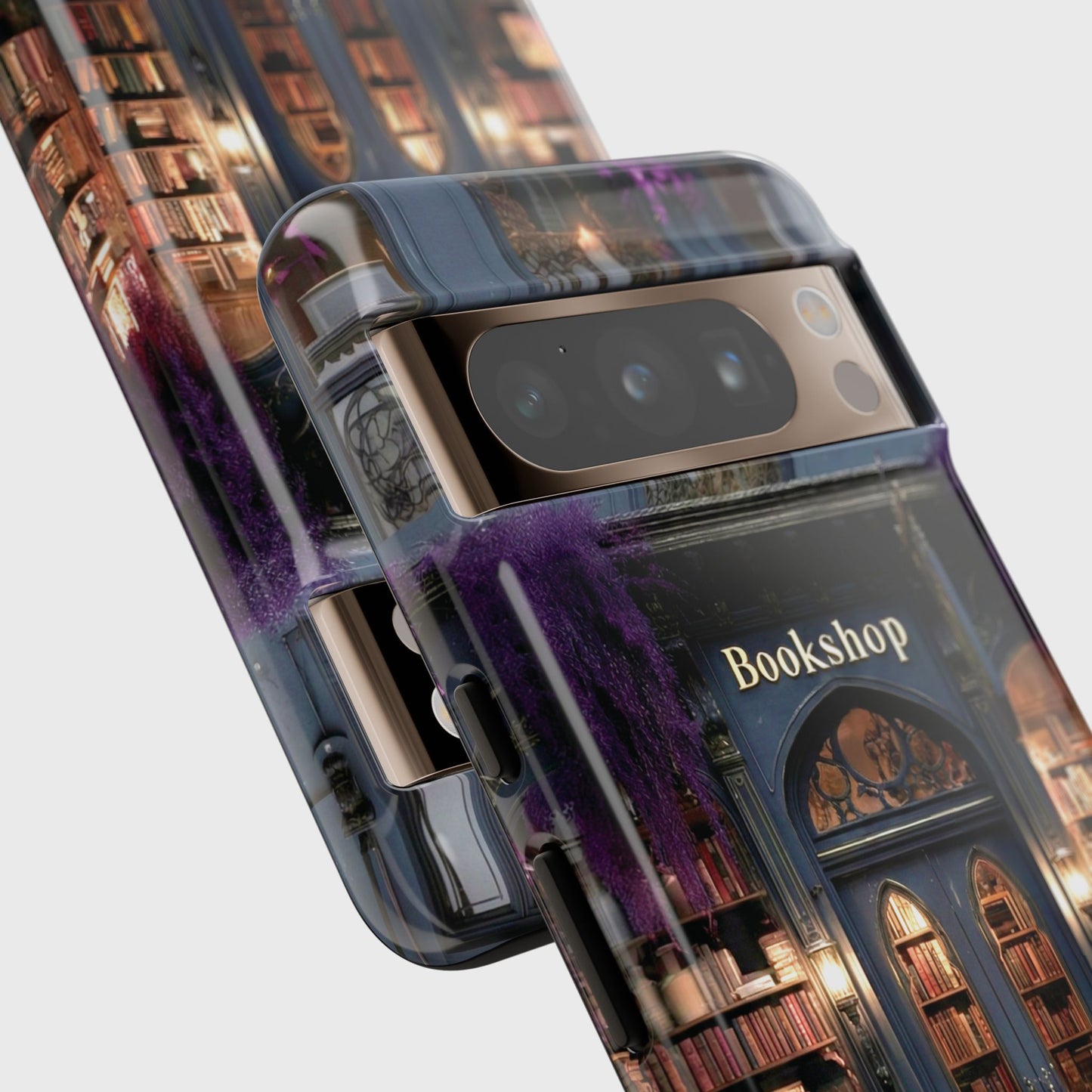 The Midnight Bookshop Design Phone Case for Google Pixel