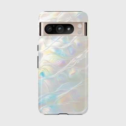 Ethereal Pearl Texture Print Design Google Pixel Phone Case