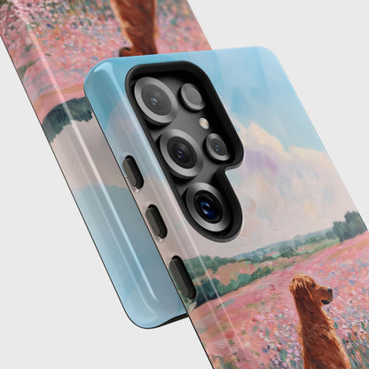 The Golden Meadow Design Phone Case for Galaxy S series Phones