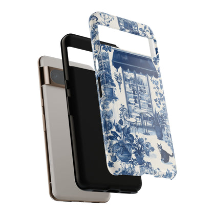 Toile de Jouy Cozy Garden Design Phone Case for Google Pixel