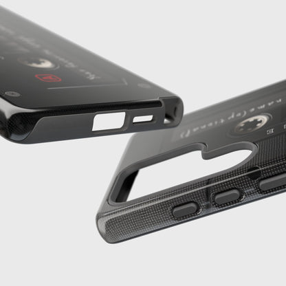 Classic Cassette Design Phone Case for Galaxy S series Phones