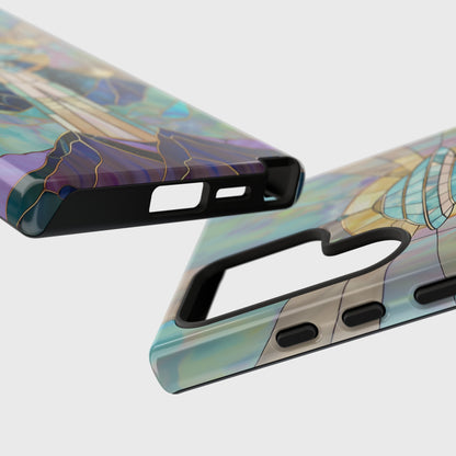 UFO Stained Glass Design Samsung Phone Case