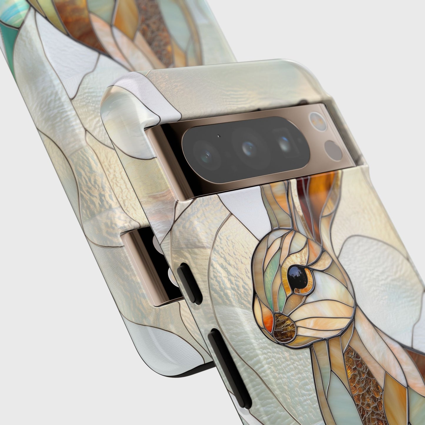 Bunny Stained Glass Design Google Pixel Phone Case