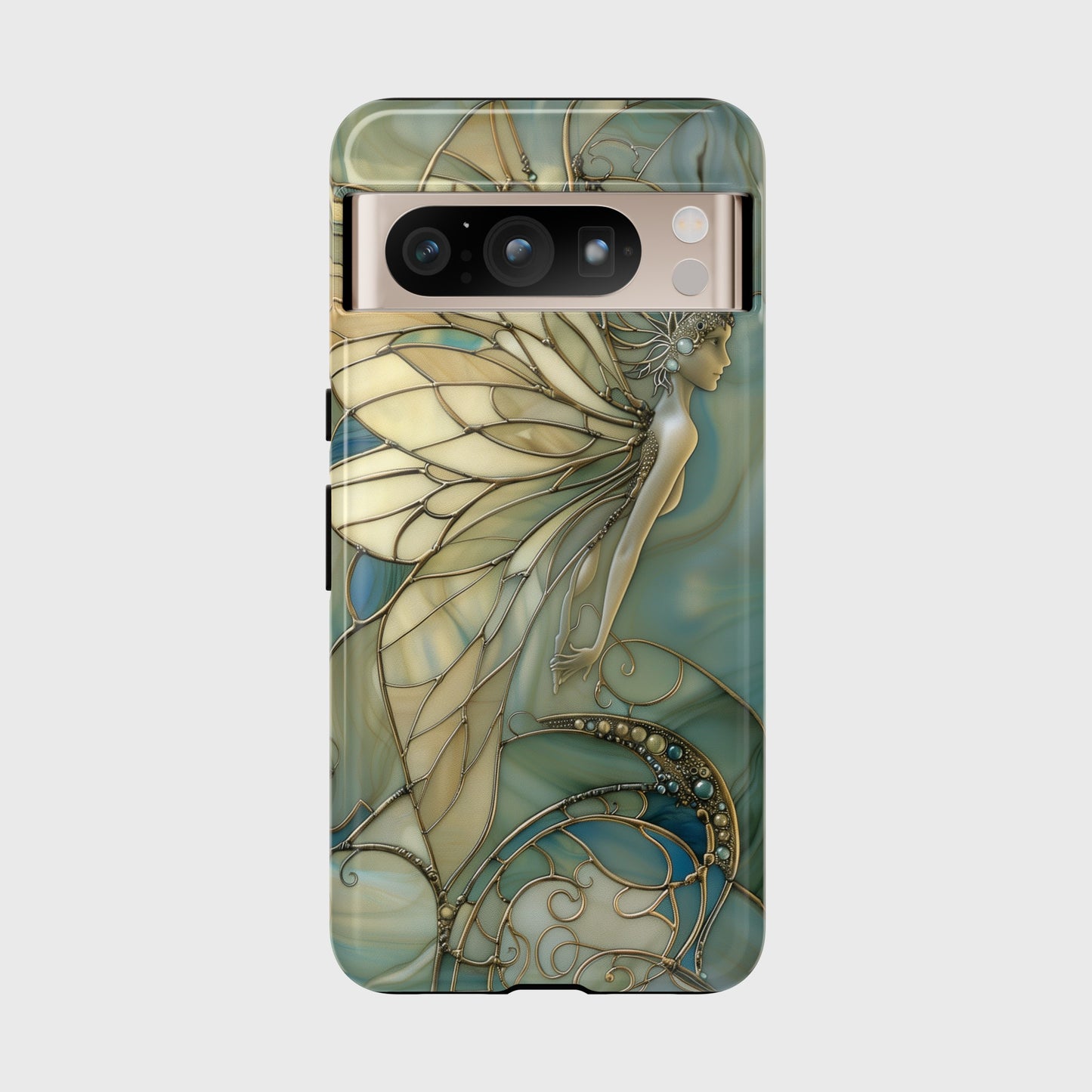 Fairy Stained Glass Design Google Pixel Phone Case