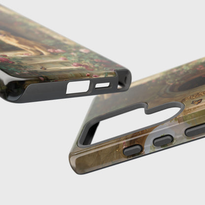 The Royal Golden Guardian Design Phone Case for Galaxy S series Phones