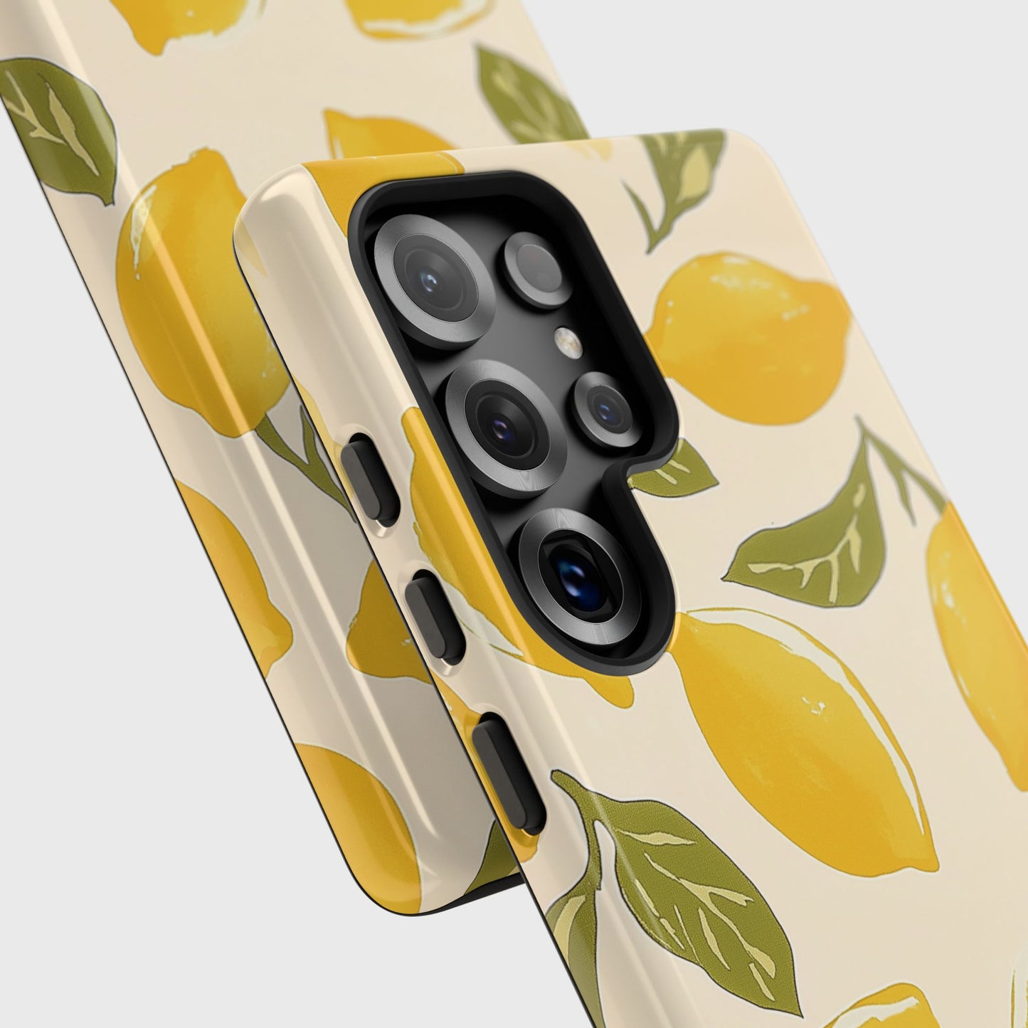 Lemon Pattern Design Phone Case for Galaxy S series Phones