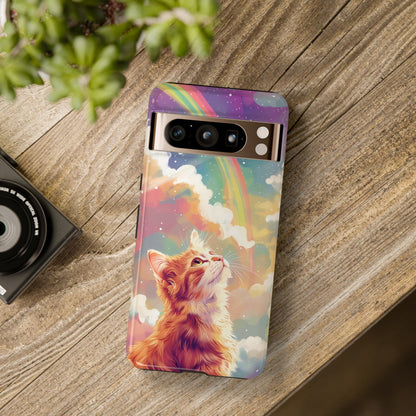 Rainbow Cat Design Google Pixel Phone Case