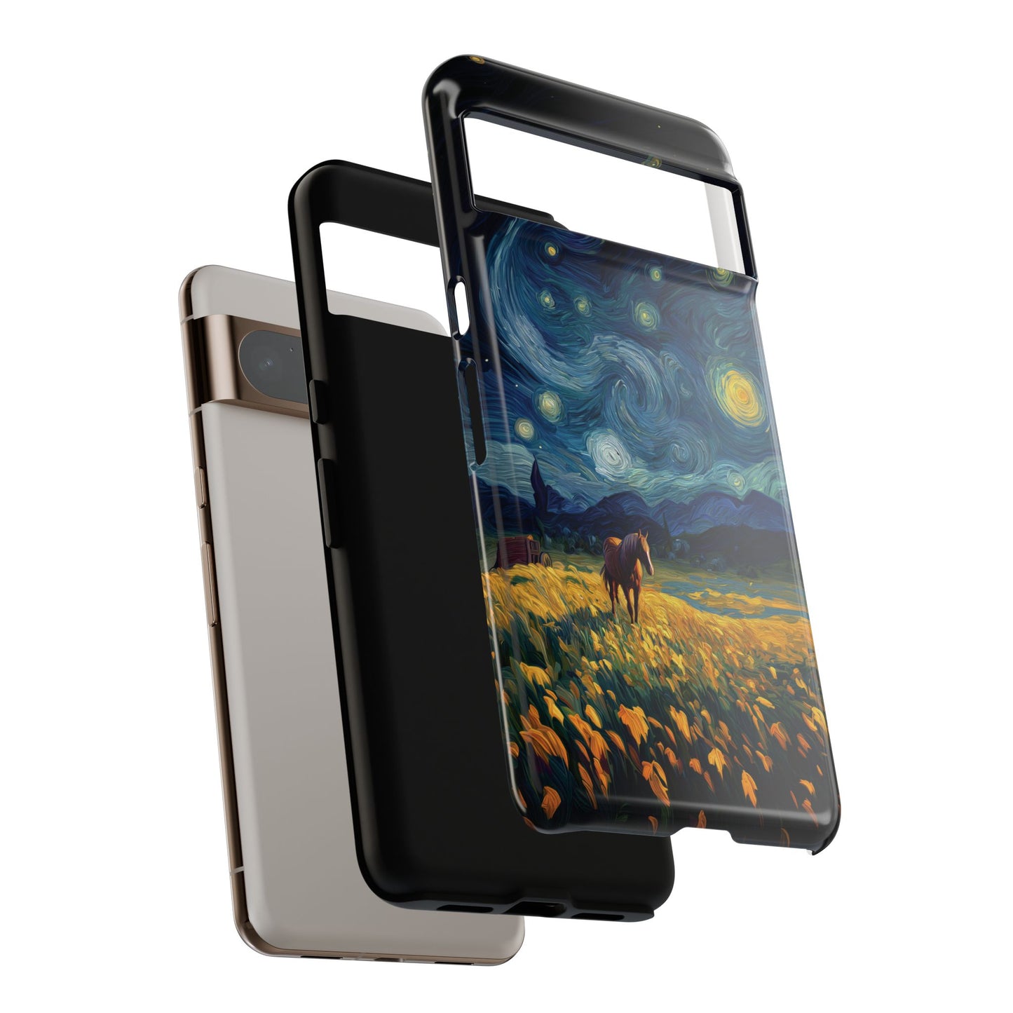 Prairie Nocturne Design Phone Case for Google Pixel