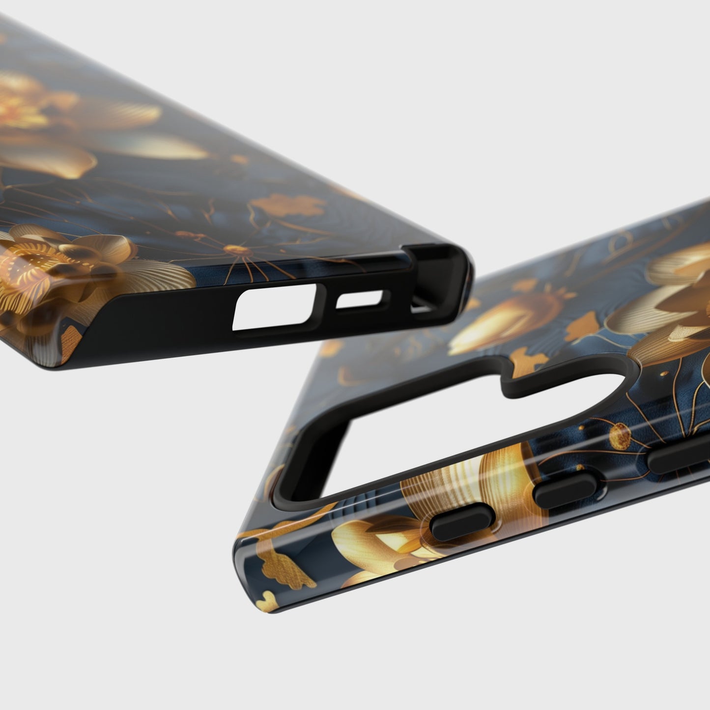 Luxury 3D Lotus Design Samsung Phone Case