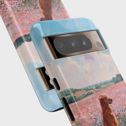 The Golden Meadow Design Phone Case for Google Pixel