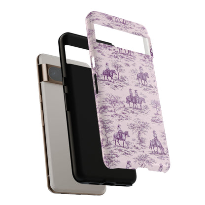 Toile de Cowgirl Design Phone Case for Google Pixel