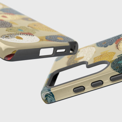 The Vintage Fugu – Retro Pufferfish Design Phone Case for Galaxy S series Phones