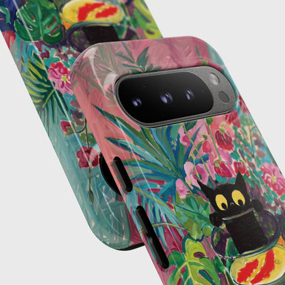 The Fauvist Feline – Fine Art Parody Phone Case for Google Pixel