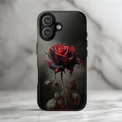 Blood Bloom Design iPhone Case