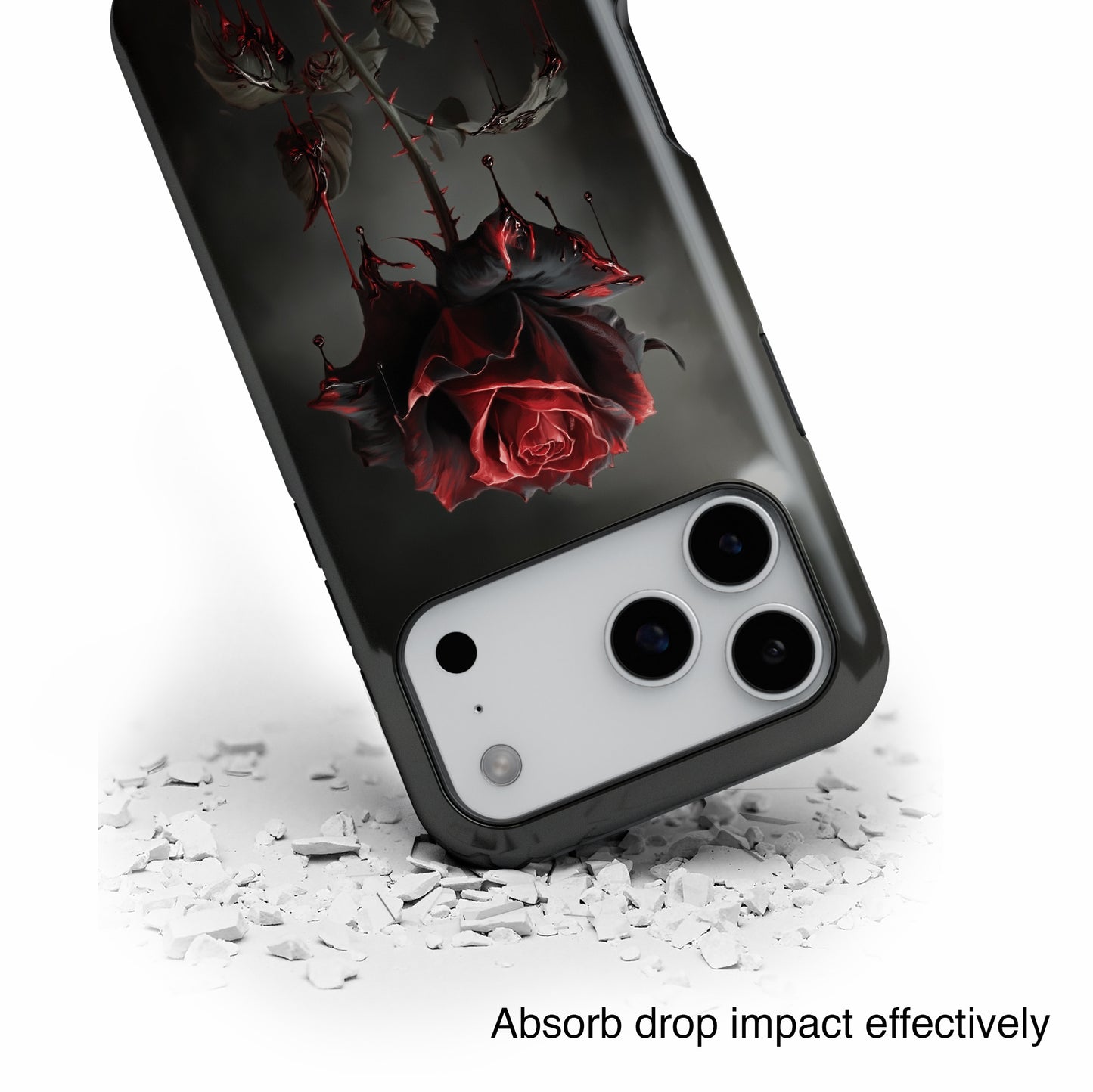 Blood Bloom Design iPhone Case