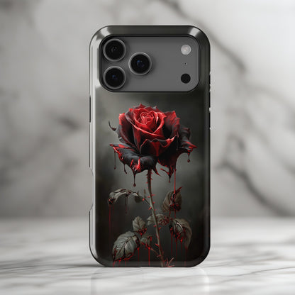 Blood Bloom Design iPhone Case