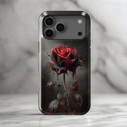 Blood Bloom Design iPhone Case