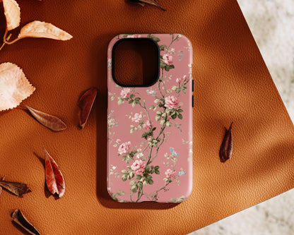 Blush Garden Design iPhone Case