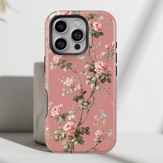 Blush Garden Design iPhone Case