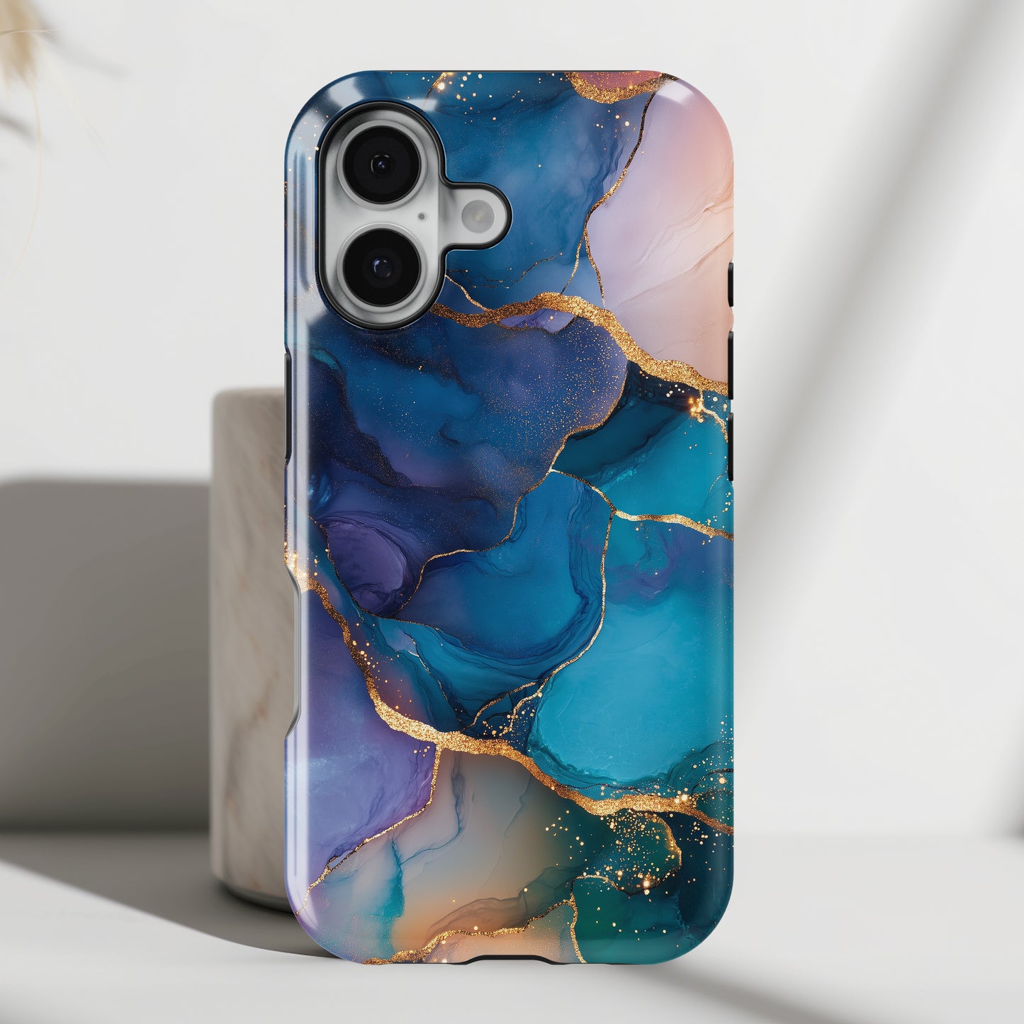 Bohemian Luxury Marble Design iPhone Case