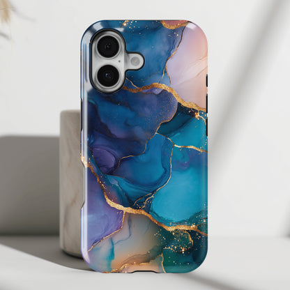 Bohemian Luxury Marble Design iPhone Case