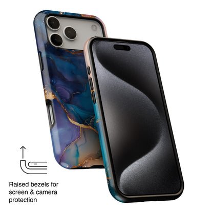 Bohemian Luxury Marble Design iPhone Case
