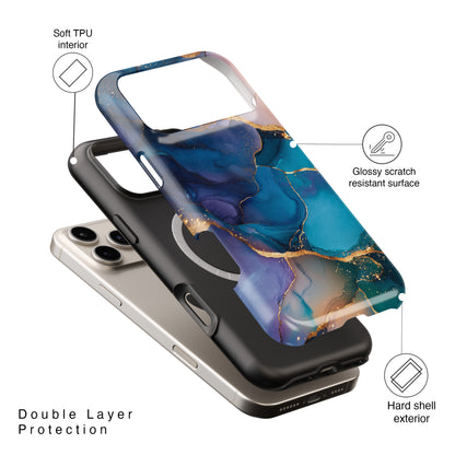 Bohemian Luxury Marble Design iPhone Case