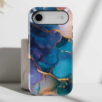 Bohemian Luxury Marble Design iPhone Case