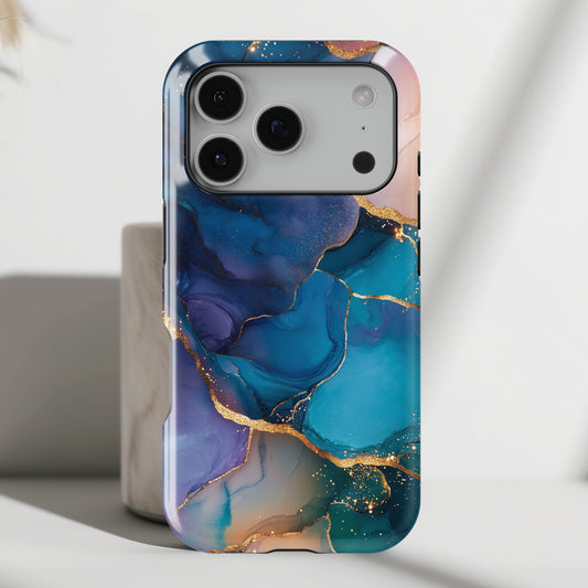 Bohemian Luxury Marble Design iPhone Case