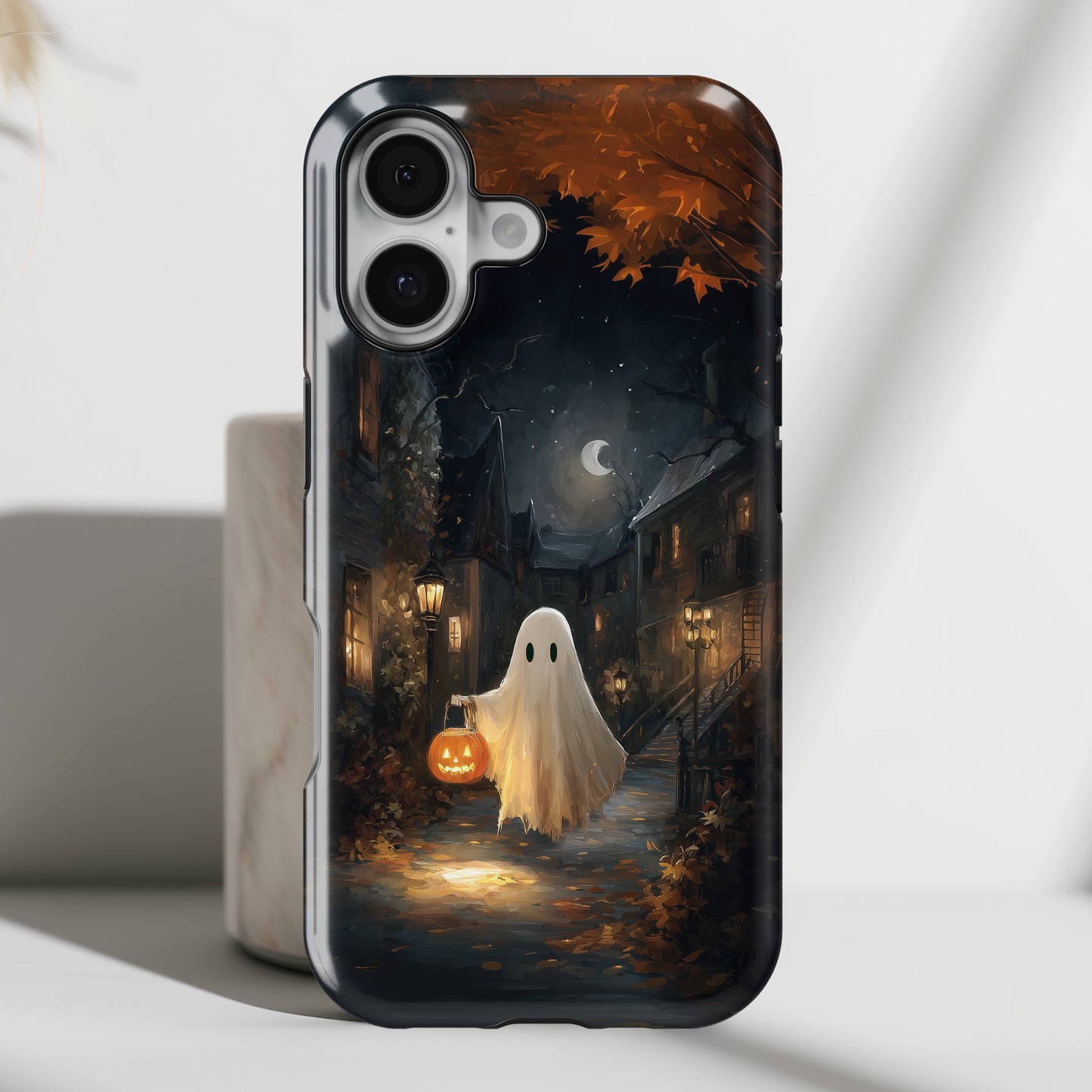 Boo-or-Treat Design iPhone Case