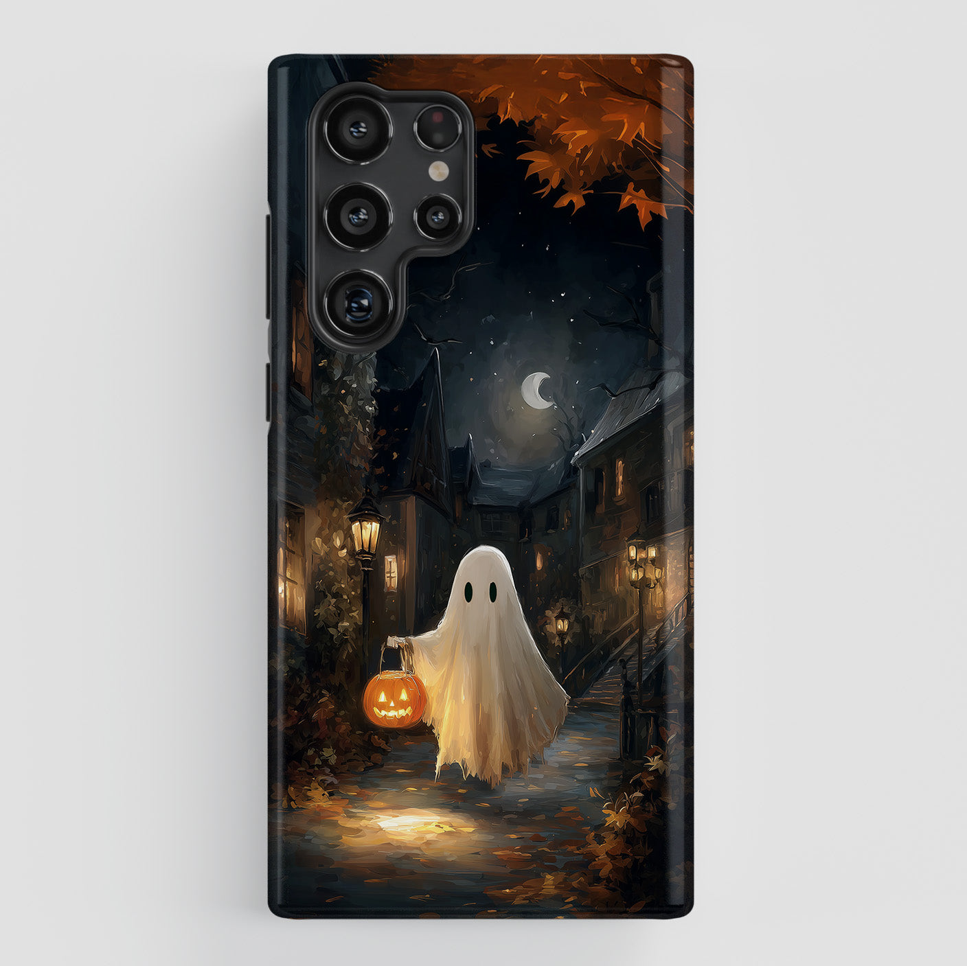 Boo-or-Treat Design Phone Case for Galaxy S series Phones