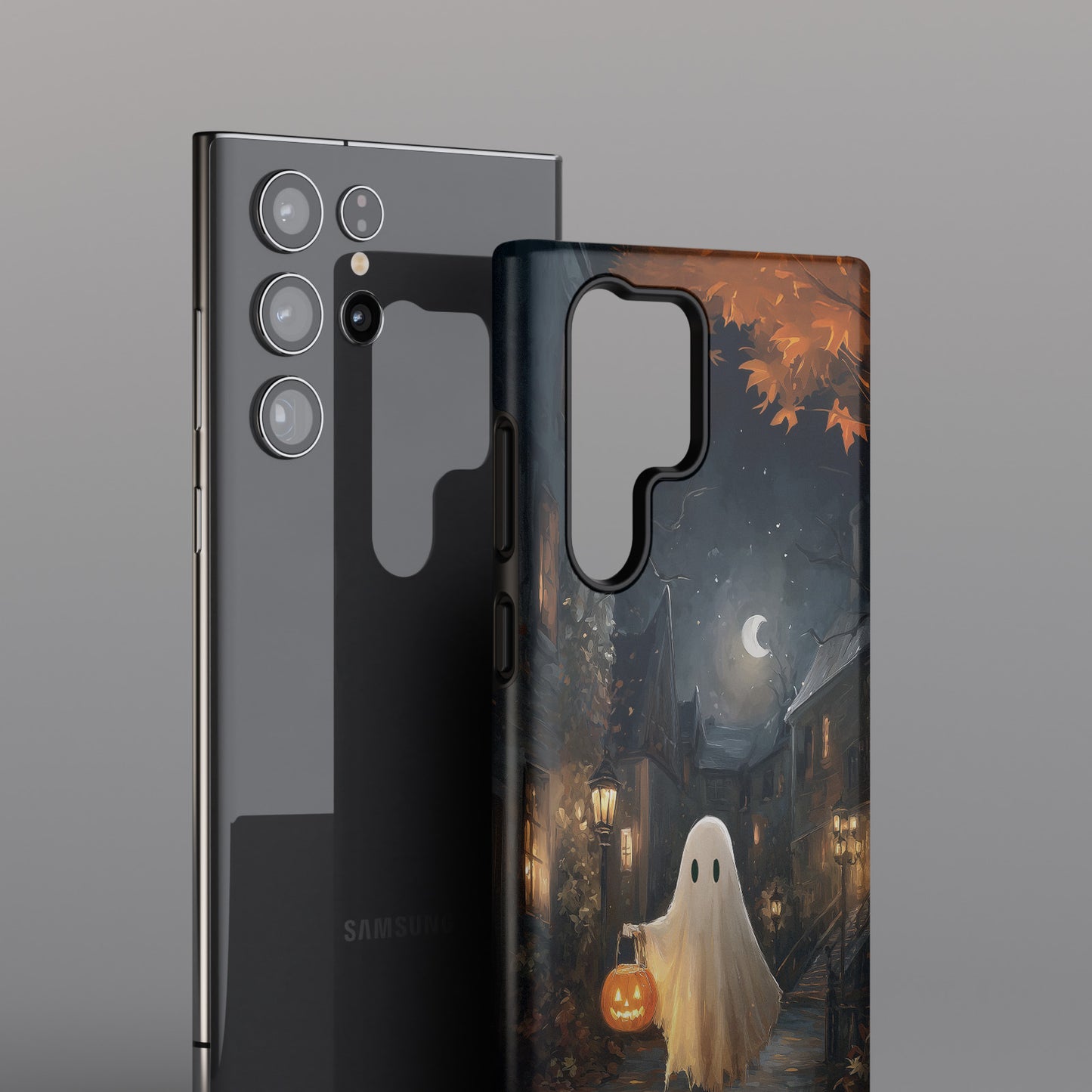 Boo-or-Treat Design Phone Case for Galaxy S series Phones
