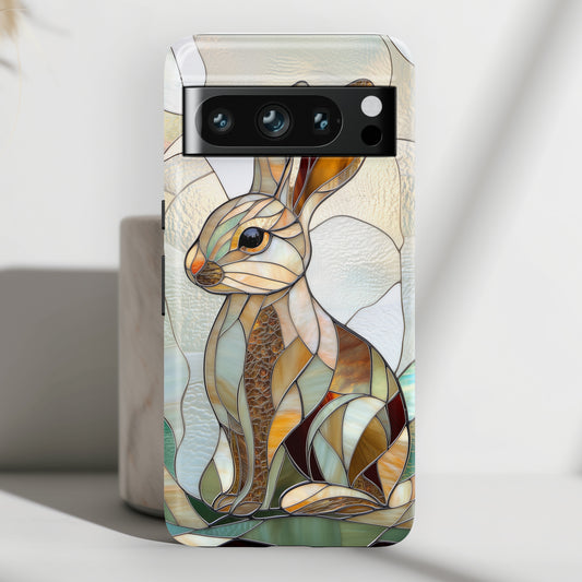 Bunny Stained Glass Design Google Pixel Phone Case