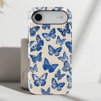 Chinoiserie Butterflies Design iPhone Case