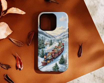 Christmas Express Design iPhone Case
