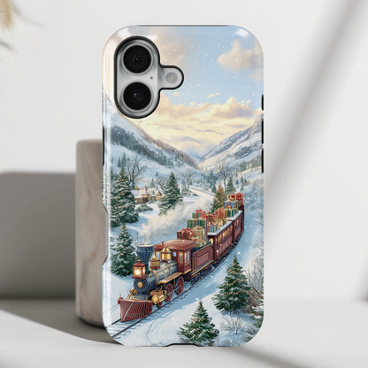 Christmas Express Design iPhone Case