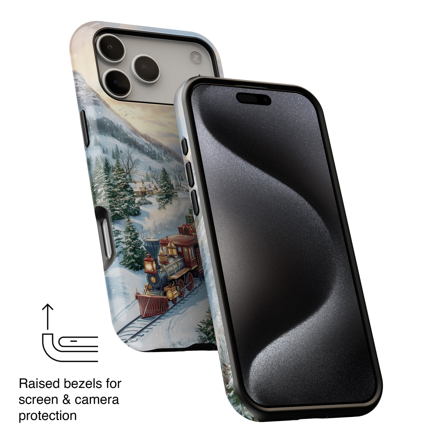 Christmas Express Design iPhone Case