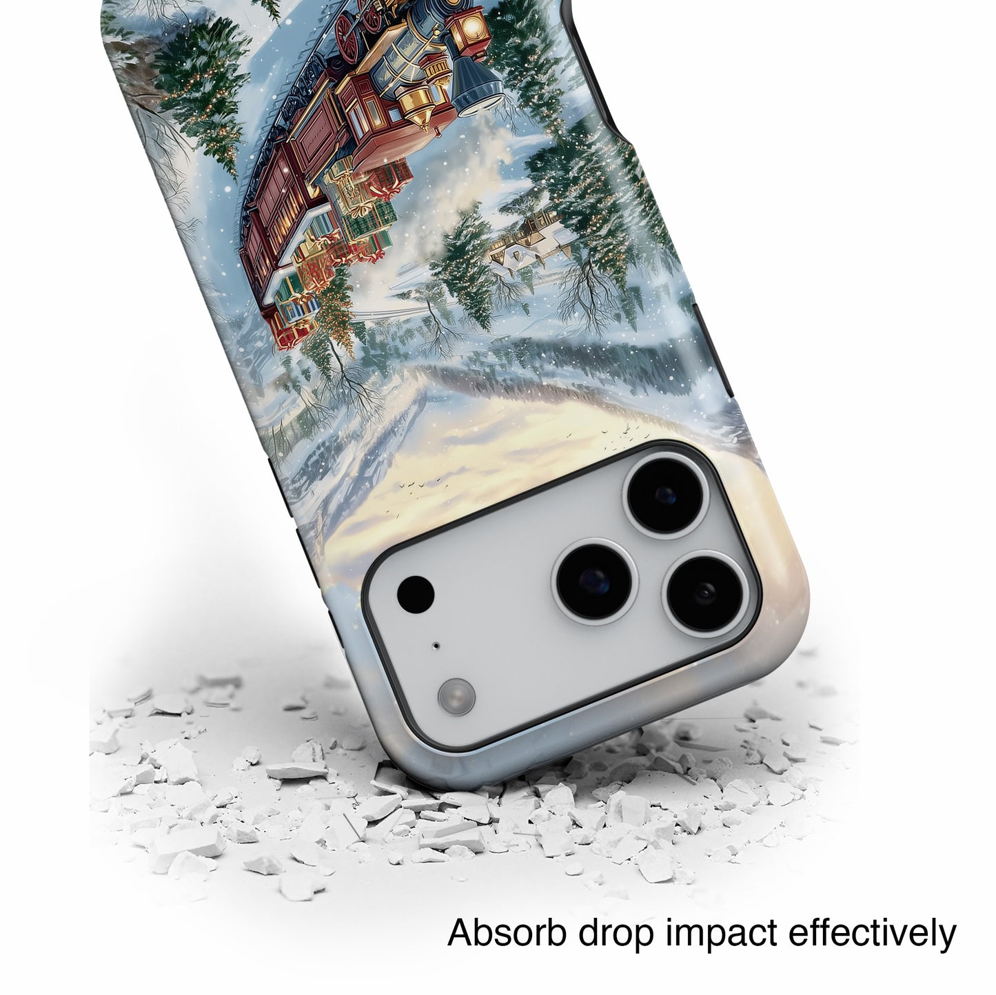 Christmas Express Design iPhone Case